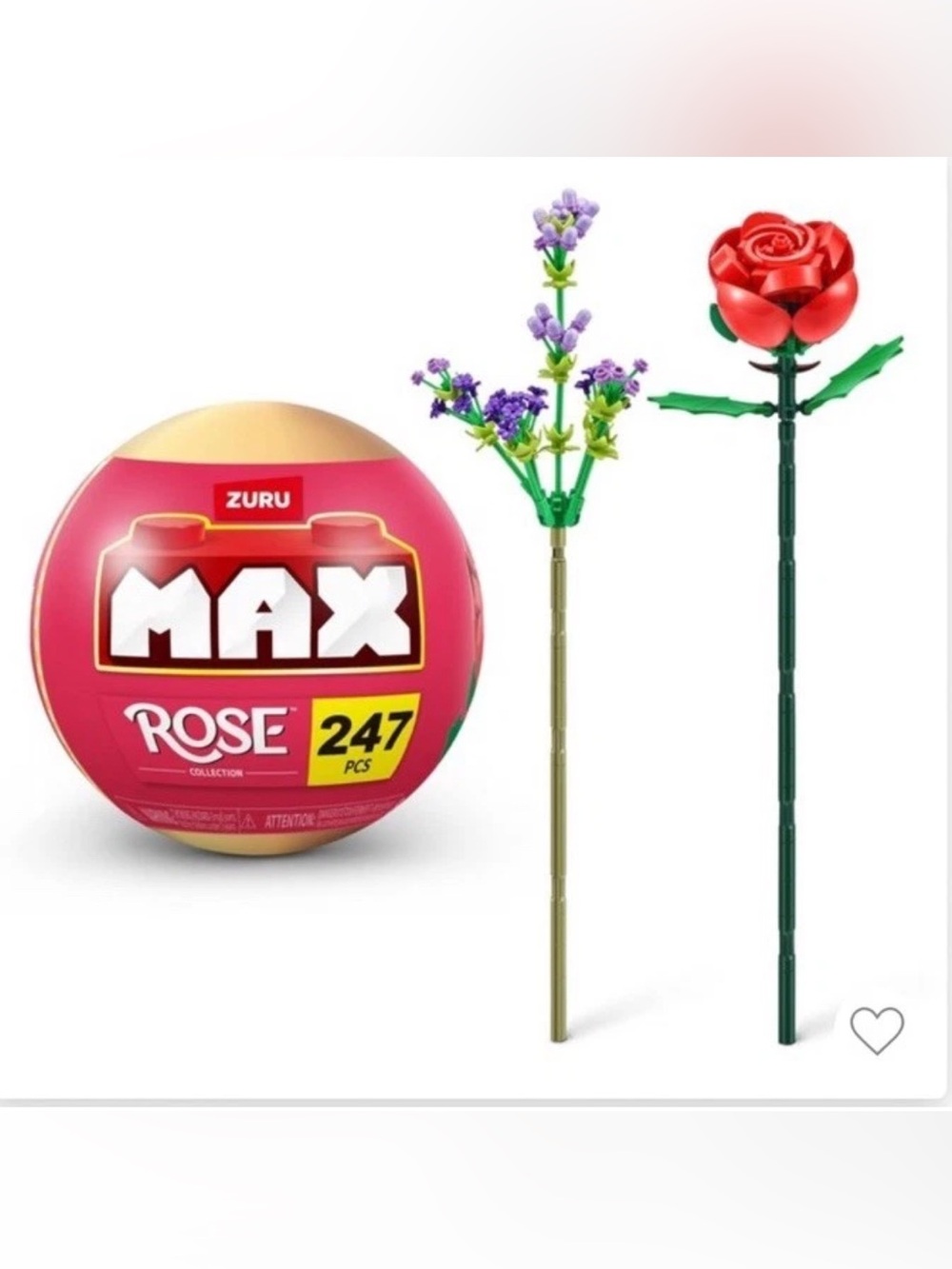 Zuru MAX Rose Collection 247 PCS Limited Edition Premium Building Bricks